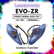 ORIGINAL DEMAK EVOZR EVO-ZR EVO ZR FRONT SIGNAL SET LAMP LIGHT LAMPU SIGNAL DEPAN KIRI KANAN SET EVO