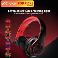 B39 Bluetooth 5.0 Wireless Headphones – LED Display, Deep Bass, Stereo Over-Ear Headset