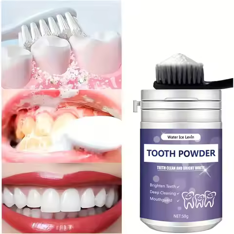 pearl tooth powder fresh breath teeth yellow stain cleaning powder oral care tooth cleaning powder w