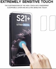 Samsung Galaxy S21+ Plus 5G 透明鋼化防爆玻璃 保護貼 9H Hardness HD Clear Tempered Glass Screen Protector (包除塵淸㓗套裝）(Clearing Set Included)