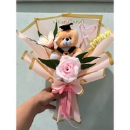 Sim Flower Bouquet|Small Flower Bouquet | Graduation Flower Bouquet | Doll Flower Bouquet | Hand Bou