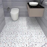 地板貼自粘衛生間浴室地貼廁所廚房瓷磚貼紙裝飾防水防滑加厚耐磨JL