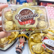 LTYP CHOCOLATE Gift Chocolate T8 Decker/ T8 Rectangle Heart Chocolate 3pcs /Good For Gift Valentine'