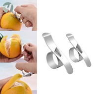 430Orange peeler Creative Orange Peeler Stainless Steel Ring Orange Opener Snail Fruit Peeler