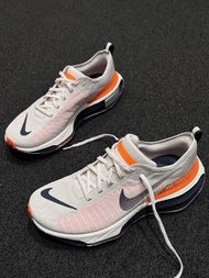 NIKE 耐克 ZoomX Invincible Run 3 白粉橙色跑鞋