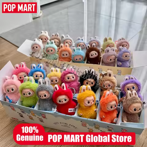 Original POPMART Labubu The Monsters Pin For Love Series Vinyl Plush Blind Box Pendant Surprise Gift