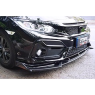 กันชนหน้า ลิ้นหน้า ทรงสปอต งานสวย งานคุณภาพ วัสดุ ABS Civic Fk hatchback 2016 2017 2018 2019 2020 20