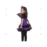 Halloween Costume Children's Costume Purple Batgirl cosplay Witch B251017