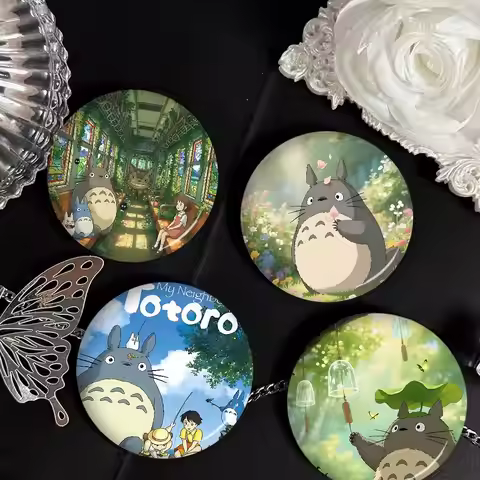 My N-Neighbor T-TotoroS CARTOON Anime Brooches Cute Cartoon Badge Jacket Jeans Lapel Pin Gift Access