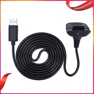 ❤ RotatingMoment  1pc Charging Cable for Xbox 360 Wireless Game Controller Joystick(Black) Hot