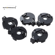 CR2016 2025 2032 Coin Cell Button Battery Holder Socket Black 5 Pcs