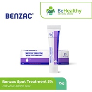 Benzac Benzac Benzoyl Peroxide Spots Treatment gel 5 50mgg 15g