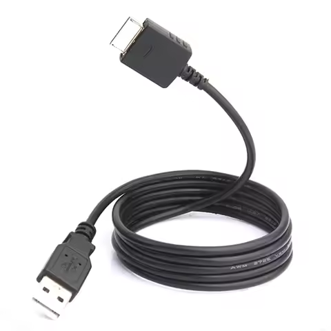 WMC-NW20MU USB Cable Data Pour for Sony MP3 MP4 Walkman NW NWZ Type(1.25M) A002