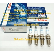 BOSCH Iridium YR7Di30 Toyota Avanza F601 F602 08-11 / F651 F652 11-15 / Rush F700 06-17 Spark Plug