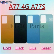 Middle frame For OPPO A77 4G A77S Back Cover Battery Door Cover Rear Case Back Housing cover Replace