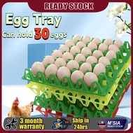 30pc Egg Plastic Tray egg storage box Egg transport trays Stackable Durable Eggs Container Strong Pr