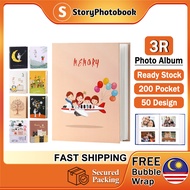3R Photo Album 200 Pocket,Album Gambar 3R
