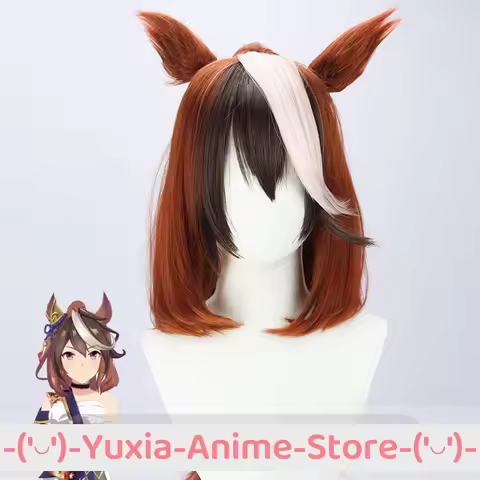 Pretty Derby Symboli Rudolf Yukata Version Emperor Cosplay Wig Anime Game Roleplay Party Costume Pro