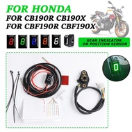 For CB190R Gear Indicator Display Meter For Honda CB190X CBF190R CBF190X CB 190 R CBF 190 X Gear Shift Position Indicator Sensor