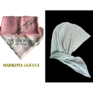 TUDUNG BAWAL MAHKOTA(MAHKOTA GGUCCI)