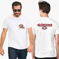 New T-Shirt San Francisco 49ers Tshirt Unisex Casual 100% Cotton Tees