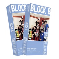 Celebrity Related Goods BLOCK B Couple Training Combination BTOB WANNA.ONEPostcard Star Card Sticker Peripheral Same Gif