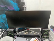 Aoc 34吋 21:9 曲面螢幕 2k 60hz Monitor