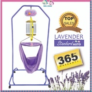 Viva Spring Cot (Double Epoxy) - Buaian Stand Besi Buaian With Roda