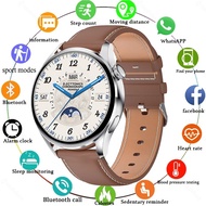 สมาร์ทวอทช์ นาฬิกาสมาร์ท 2021 New Bluetooth Call Smart Watch Men Full Circle Touch Screen Waterproof Sport Activity Fitness Smartwatch For Huawei Watchสมาร์ทวอทช์ นาฬิกาสมาร์ท Red