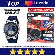 Casio AW-82 Baterai jam tangan casio AW82 original bergaransi asli japan