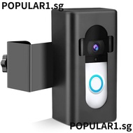 POPULAR Video Doorbell Mount Apartments Office Black Adjustable Doorbell Motion