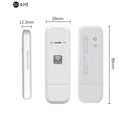 LDW931 4G WiFi Router nano SIM Card Portable WIFE LTE USB 4G Modem Pocket Hotspot 10 WIFI Users Dong