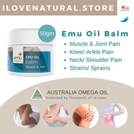 NEW STKS EXP JUL 27)  Emu Tracks Emu Oil Balm From Australia - 95gm. Fast, Natural Pain Relief for Muscle &amp; Joint.