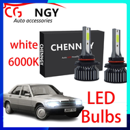 คู่หลอดไฟด้านหน้า LED ไฟหน้าสำหรับ Mercedes-Benz W201 190E 190D 1982-1993 รับประกัน 1 ปี P&P ชิปอัพเ