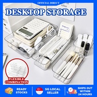 【Sg Stock】Transparent Drawer Organiser  Acrylic  Storage  Desktop Storage  Divider Drawer Organizer Acrylic Drawer桌面收纳