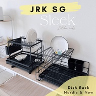 Nordic Kitchen Drying Dish Rack - Minimalist Organizer - Space Saver - Storage