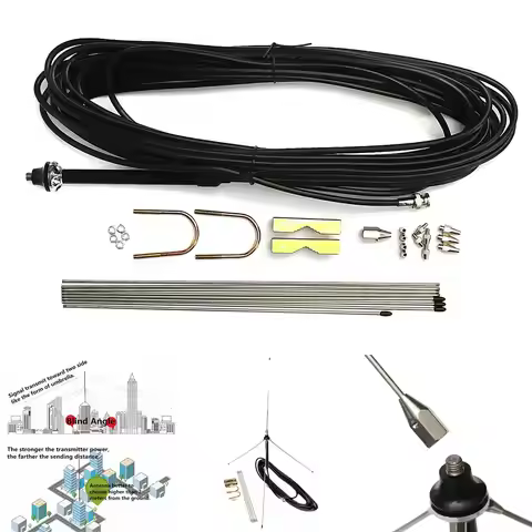 1/4 wavelength GP FM RF umbrella antenna Broadcast stations transmit antennas SYV-50-5 Center freque
