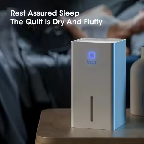 220V Air Dehumidifier Mute Moisture Absorbers Machine Air Dryer For Home Bedroom Office Kitchen Deod