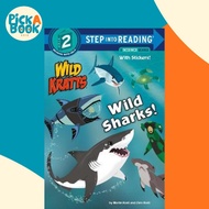 [100% Original Books] - Wild Sharks by Martin Kratt Chris Kratt (US edition, paperback)