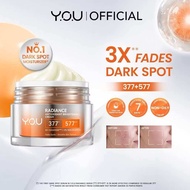 [NEW RADIANCE SERIES] YOU Radiance Antioxidant Brightening Cream 30G & YOU Radiance Renewal Brighten