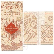 Harry Potter - 日本製Harry Potter哈利波特口罩夾Harry Potter哈利波特多用途防污口罩收納夾口罩套口罩夾機票收納套 The Marauder's Map 迷你 文件夾