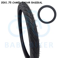 Tayar Basikal Camel 20x1.75 Sesuai untuk Basikal 20 Inci/ 20x1.75 Camel Bicycle Tyre Suitable For 20