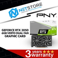 PNY GEFORCE RTX 3050 6GB VERTO DUAL FAN GRAPHIC CARD - VCG30506DFXPB1