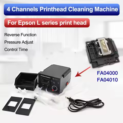 FA04000 FA04010 Print head Ink Clogged Cleaning Machine For Epson L series Printer  L310 L110 L3110 