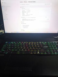 msi 17.3吋  i7-10875h 16g ram 512g ssd.nvidia rtx2060.