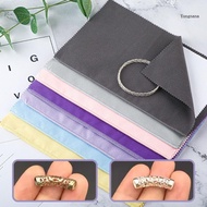 【CH*】 Oversized Jewelry Cleaning Fabric Jewelry Large Polishing Cloth 8 Color Option