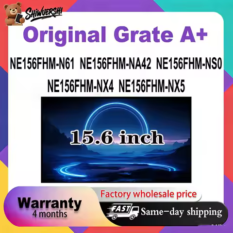 Original New A+ 15.6 inch Slim Laptop Lcd Screen Panel NE156FHM N61 NE156FHM NA42 NE156FHM NS0 NE156