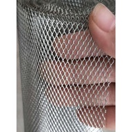 板網5*10mm孔不鏽鋼菱形網格板鍍H鋅擴張網鋁板網防鼠通風篩網