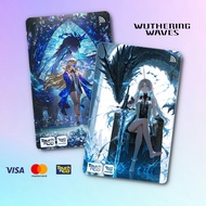 WUTHERING WAVES TNG - TOUCH N GO STICKER CARD / ATM CARD STICKER COVER, TNG CARD, ATM CARD