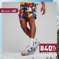 PUMA BASKETBALL - กางเกงบาสเกตบอลขาสั้น Winners Circle สีดำ  62479501